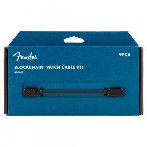 Fender® Blockchain Patch Cable Kit, Black, Small